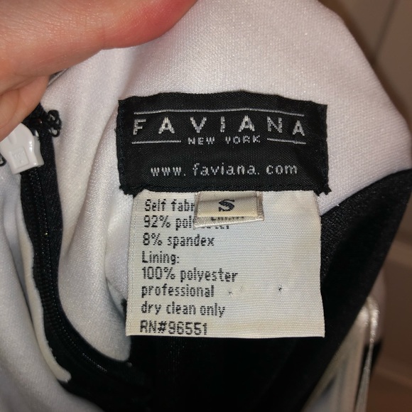 Faviana Tuxedo Prom Dress - Picture 4 of 4